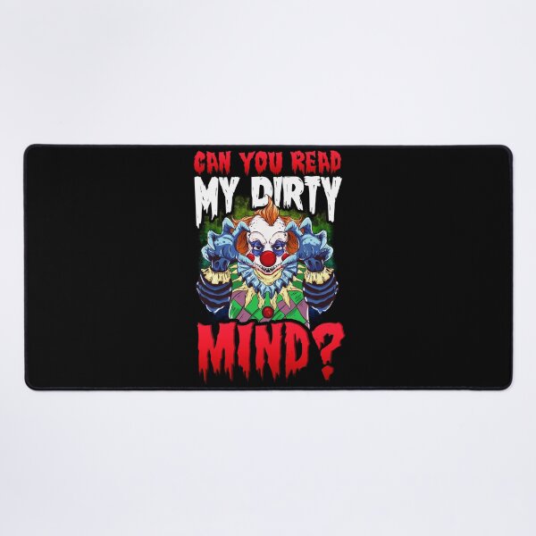 Item preview, Scary Horror Halloween Clown Lover With Dirty Mind designed and sold by UniQueensShop.