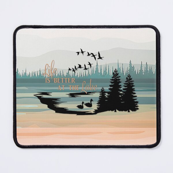 Item preview, Welcome To The Lake House Classic Colorful designed and sold by HelmaNowak.
