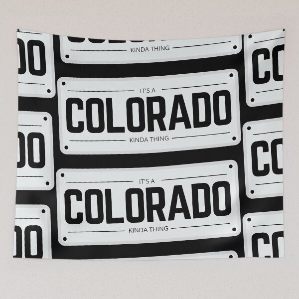 Item preview, Its a COLORADO kinda thing number plate  designed and sold by 133DandC.