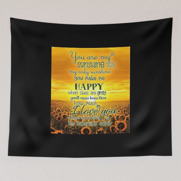 Item preview, Alpaca You Are My Sunshine Yellow Sunflower Field designed and sold by HelmaNowak.