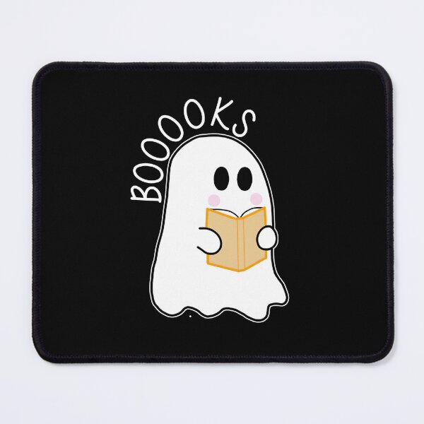 Item preview, Boooks halloween ghost reading librarian funny cute designed and sold by beckadamr.