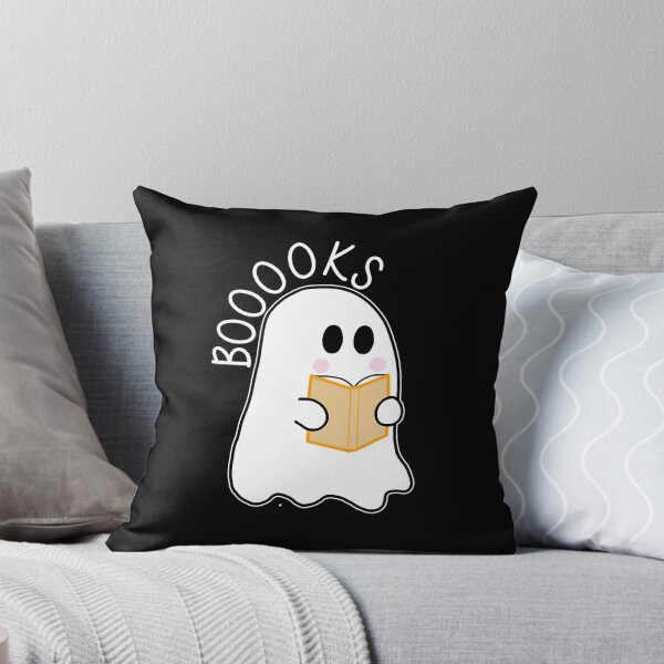 Item preview, Boooks halloween ghost reading librarian funny cute  designed and sold by beckadamr.