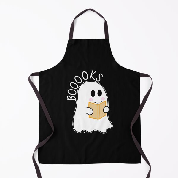 Item preview, Boooks halloween ghost reading librarian funny cute designed and sold by beckadamr.