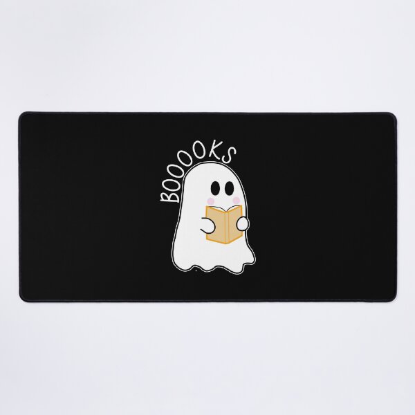 Item preview, Boooks halloween ghost reading librarian funny cute designed and sold by beckadamr.