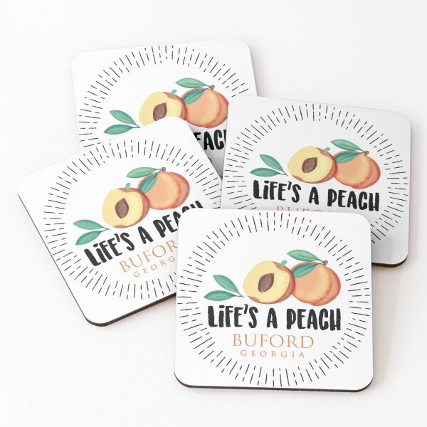 Artikelvorschau, Life's a Peach - Buford, Georgia entworfen und verkauft von GestaltImagery.
