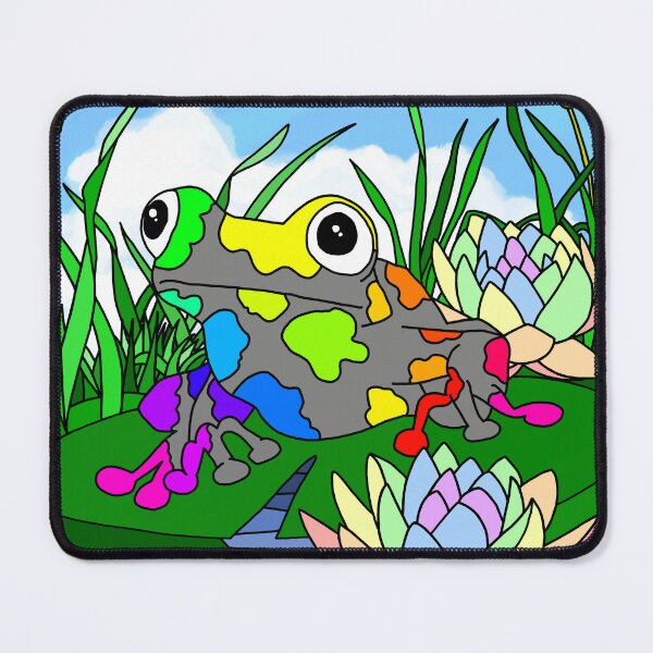 Item preview, Little Rainbow Frog designed and sold by Art by Veya.