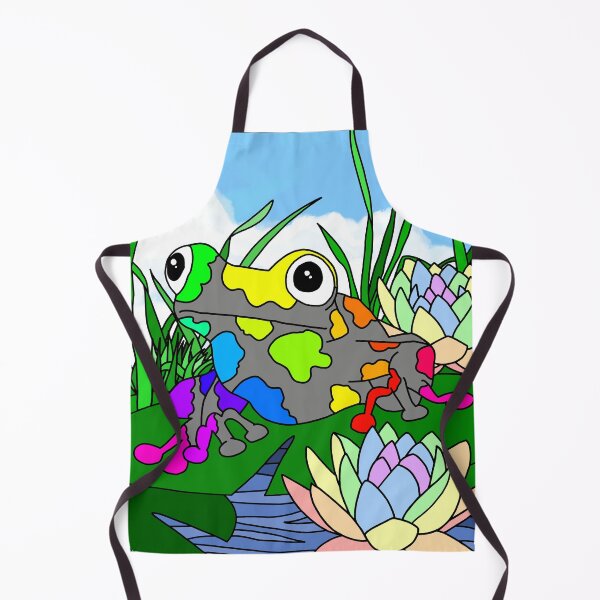 Item preview, Little Rainbow Frog designed and sold by Art by Veya.