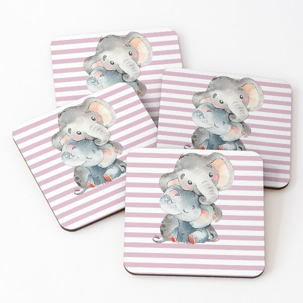 Item preview, Elephant To my granddaughter once upon a time There was a little girl I Love You Forever Pink designed and sold by HelmaNowak.