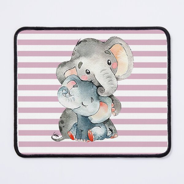Item preview, Elephant To my granddaughter once upon a time There was a little girl I Love You Forever Pink designed and sold by HelmaNowak.