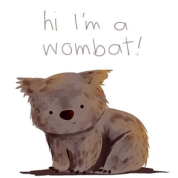 Artwork thumbnail, Wombat by oyyro