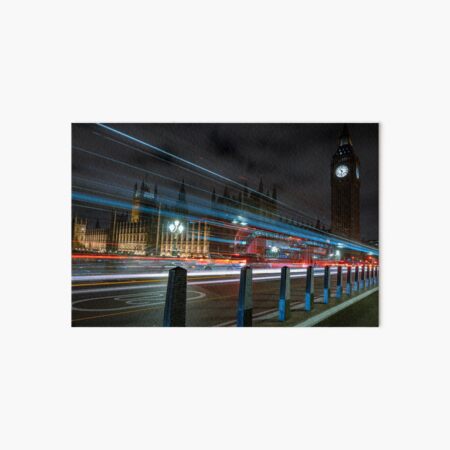 Artikel-Vorschau von London bei Nacht, Big Ben, designt und verkauft von John Stoves.
