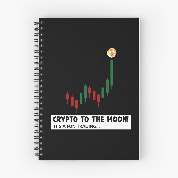 Item preview, Crypto To The Moon! Funny Trading Gifts for Cryptocurrency Trader designed and sold by Karry-Pat.