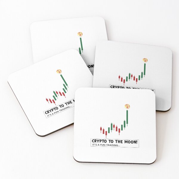 Item preview, Crypto To The Moon! Funny Trading Gifts for Cryptocurrency Trader designed and sold by Karry-Pat.