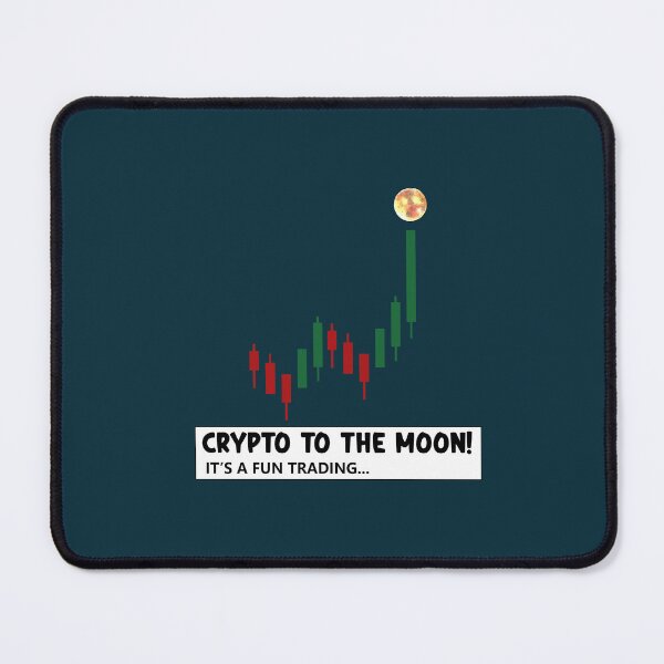 Item preview, Crypto To The Moon! Funny Trading Gifts for Cryptocurrency Trader designed and sold by Karry-Pat.