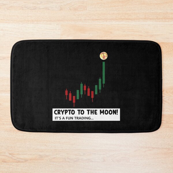 Item preview, Crypto To The Moon! Funny Trading Gifts for Cryptocurrency Trader designed and sold by Karry-Pat.