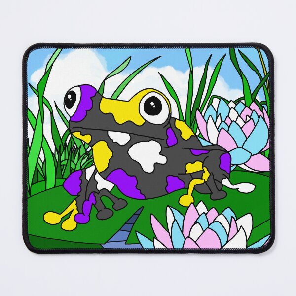 Item preview, The Little Enby Frog designed and sold by Art by Veya.