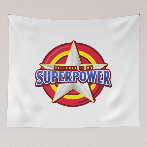 Item preview, Dyslexia is my Superpower - The Dyslexic Club designed and sold by wandarlcara.