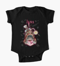 Angler Fish Reads Jaws One Piece - Short Sleeve