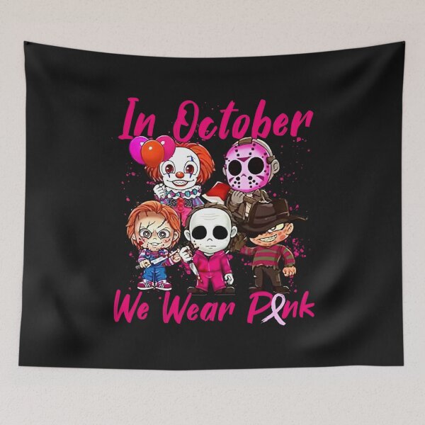 Item preview, Horror Movie Character in October We Wear Pink designed and sold by Tyonnamodel.