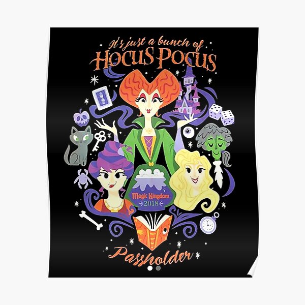  UpdateClassic Hocus Pocus Movie - Poster 11 x 17 inch
