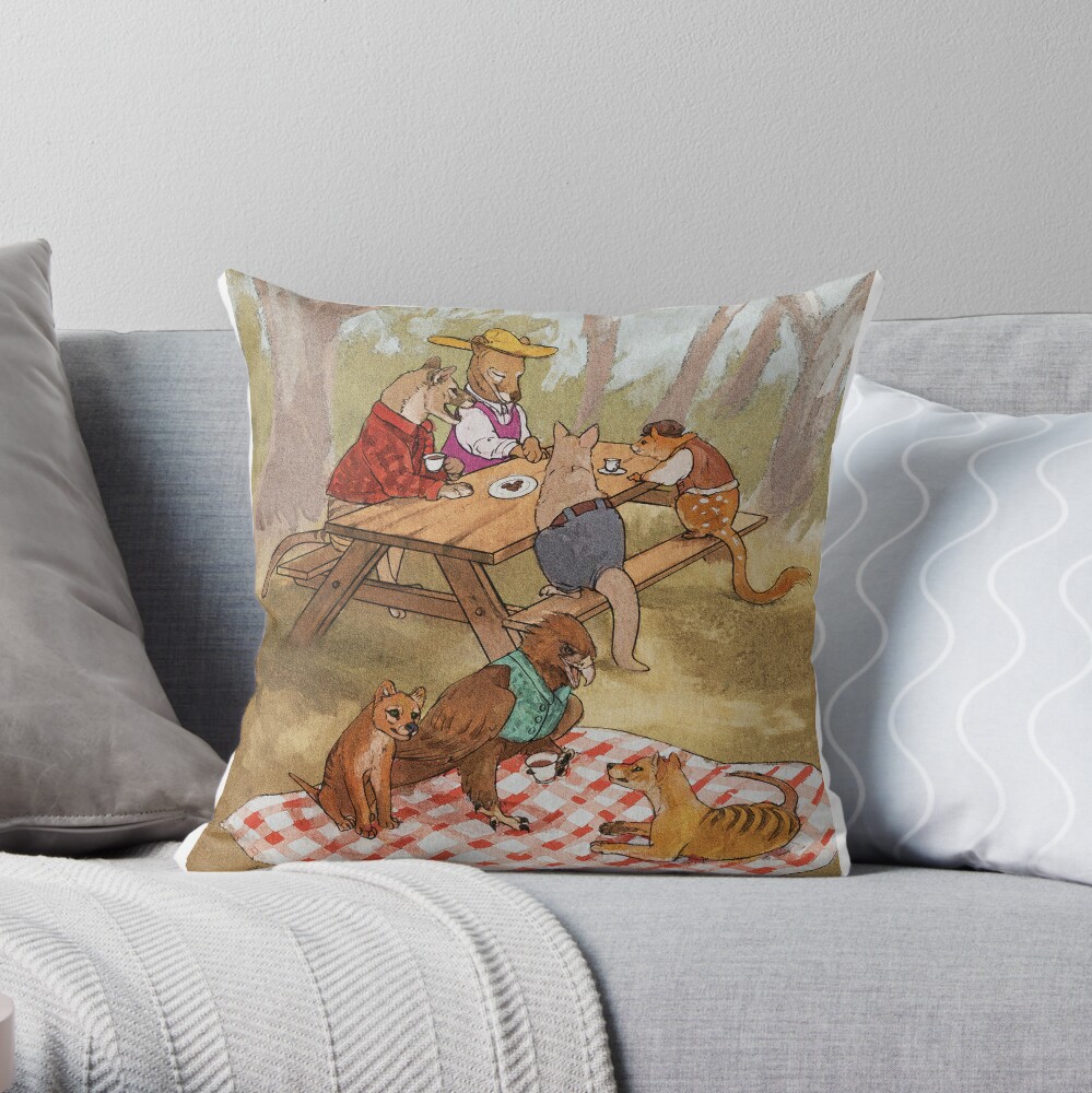 Item preview, Throw Pillow designed and sold by cherishart.