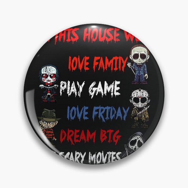 Item preview, Horror Movie Character This House Like Scary Movie  designed and sold by Tyonnamodel.