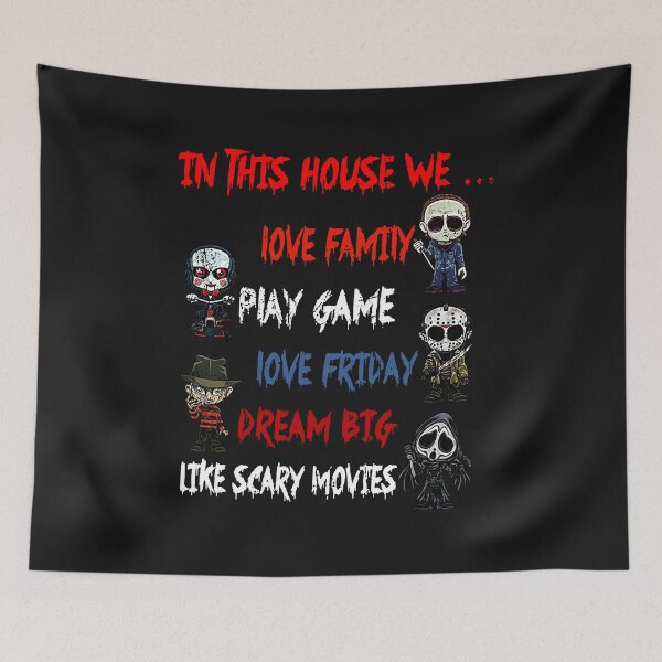 Item preview, Horror Movie Character This House Like Scary Movie  designed and sold by Tyonnamodel.