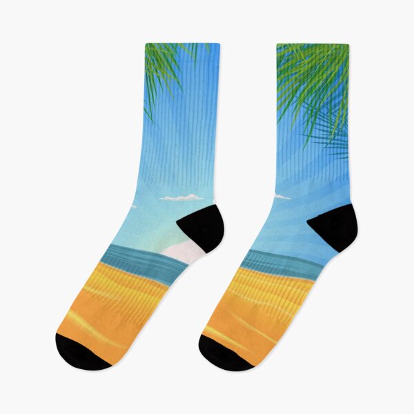 Item preview, summer beach landscape designed and sold by BojerShop.