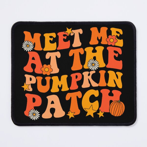 Item preview, Meet Me At The Pumpkin Patch Groovy Fall Autumn And Halloween designed and sold by JokeGysen.