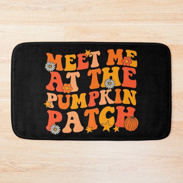 Item preview, Meet Me At The Pumpkin Patch Groovy Fall Autumn And Halloween designed and sold by JokeGysen.