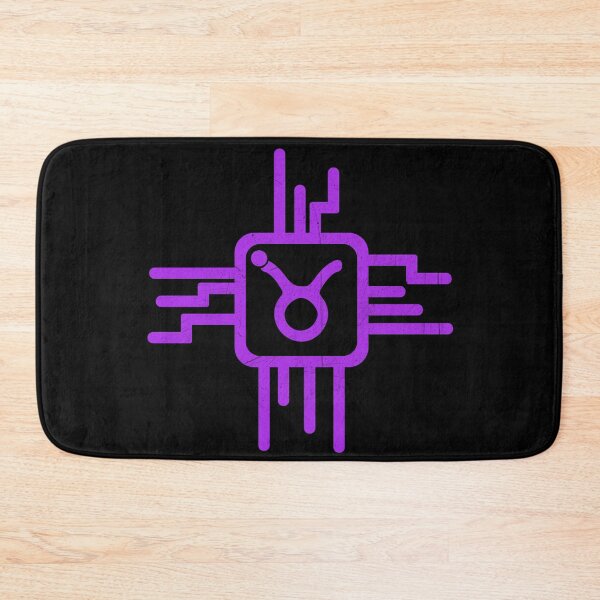 Item preview, Microchip - Taurus / Bull (purple version) designed and sold by MaesterAemon.