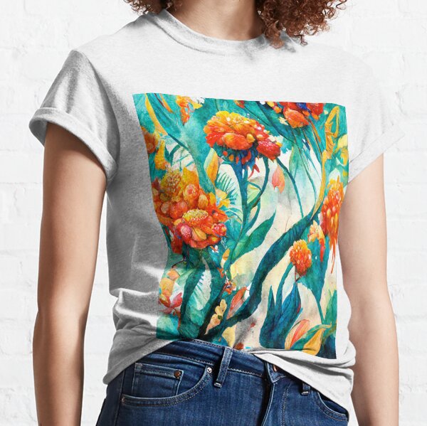 Flores salvajes Camiseta clásica