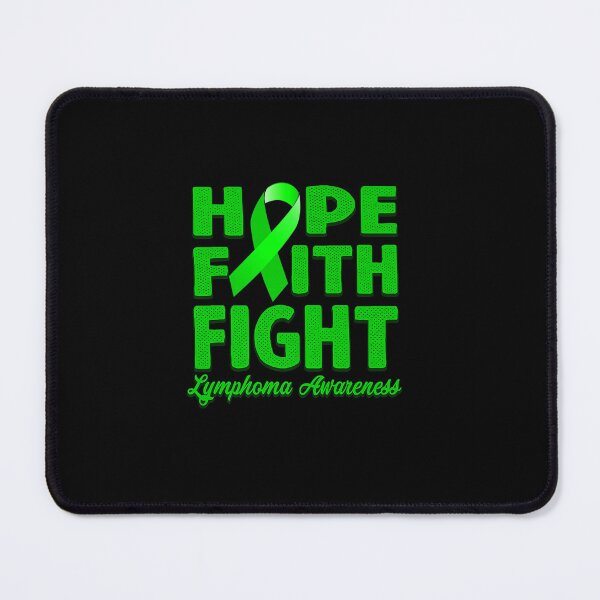 Item preview, LOVE FAITH FIGHT GREEN RIBBON LYMPHOMA designed and sold by sobriowslen.