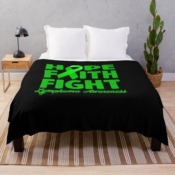 Item preview, LOVE FAITH FIGHT GREEN RIBBON LYMPHOMA designed and sold by sobriowslen.