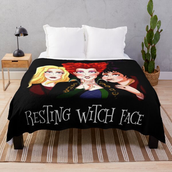 Item preview, Hocus Pocus Resting Witch Face designed and sold by CandaceUS.