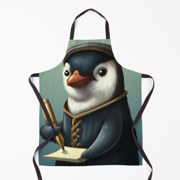 Aperçu de l'œuvre Le pingouin est un scribe créée et vendue par NickHasling.
