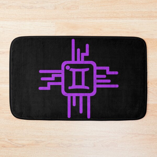 Item preview, Microchip - Gemini / Twins (purple version) designed and sold by MaesterAemon.