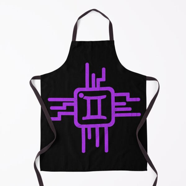 Item preview, Microchip - Gemini / Twins (purple version) designed and sold by MaesterAemon.