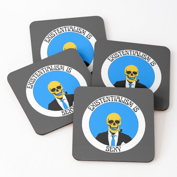 Artikelvorschau, Existentialism Is Sexy Pop Art Skull entworfen und verkauft von PVSKI.
