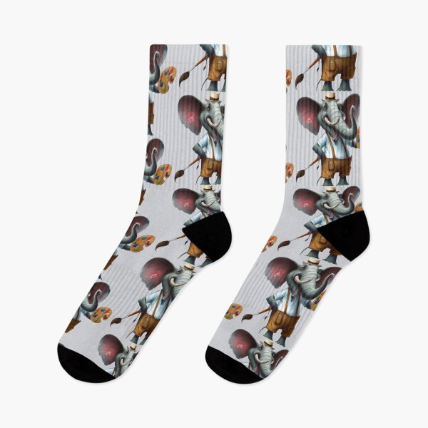 Item preview, The elephant is a painter designed and sold by NickHasling.