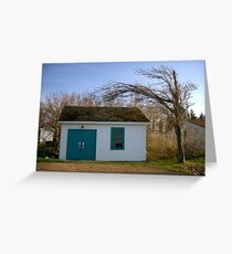 Wind Blown Greeting Card