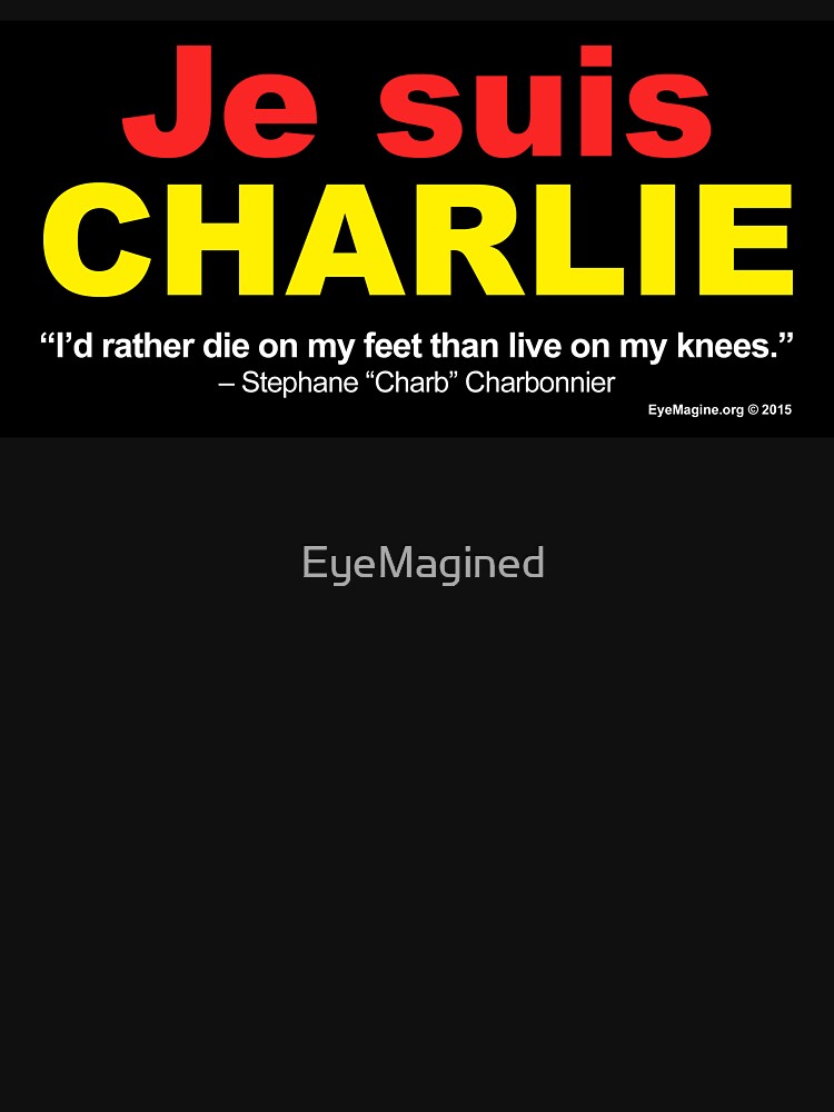 Je Suis Charlie by EyeMagined
