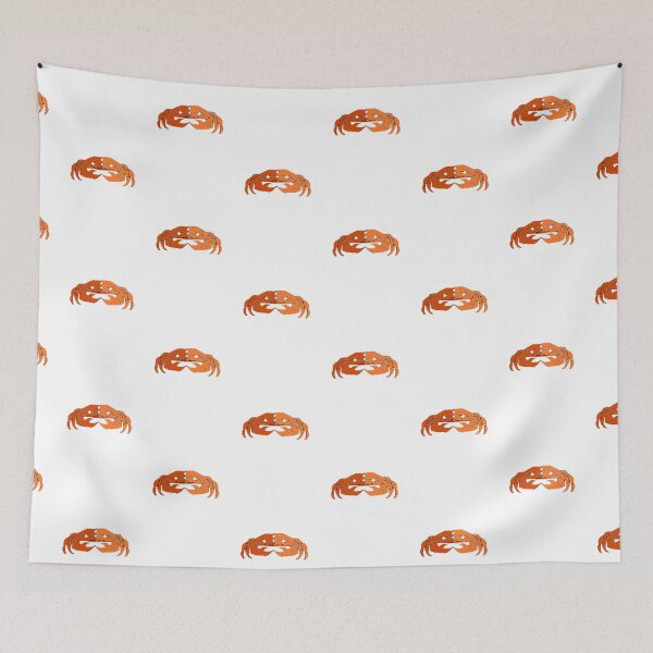 Item preview, KABFA Designs By Anneka Marie Orange Crabs two tone designed and sold by KABFA Designs.
