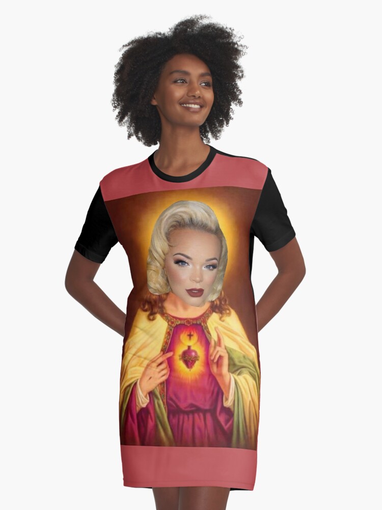 Trisha Paytas Jesus | Graphic T-Shirt Dress
