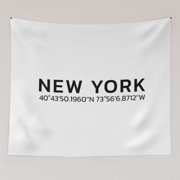 Item preview, New York Coordinates designed and sold by BeratBozan.