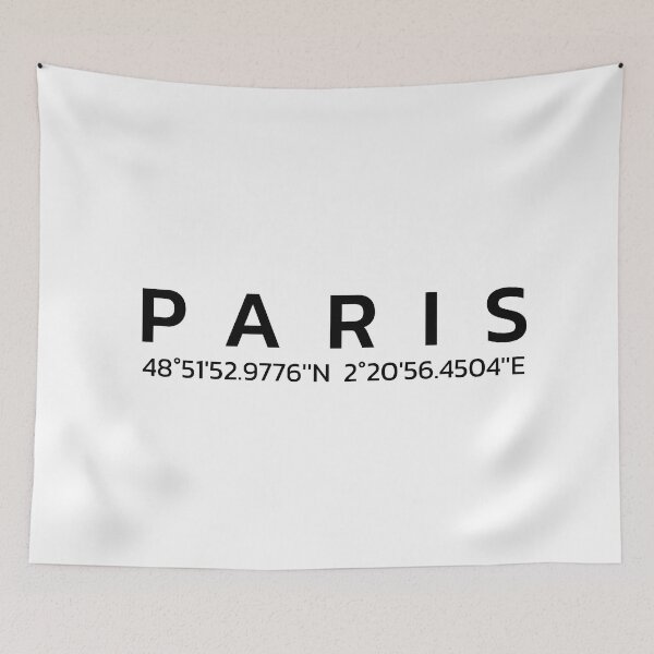 Item preview, Paris Coordinates designed and sold by BeratBozan.