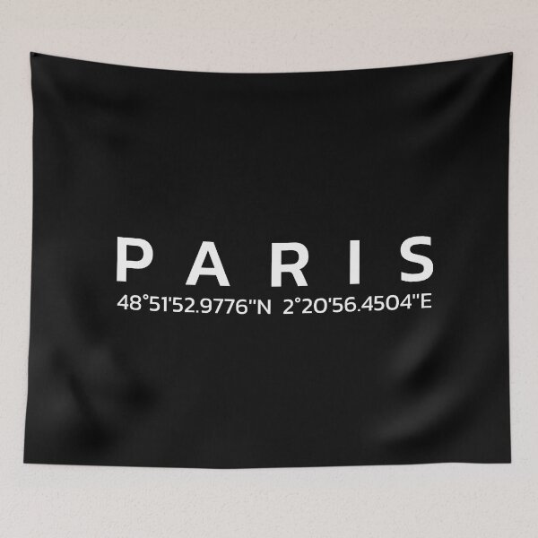 Item preview, Paris Coordinates designed and sold by BeratBozan.