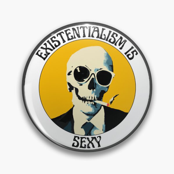 Artikelvorschau, Existentialism Is Sexy Pop Art Skull entworfen und verkauft von PVSKI.