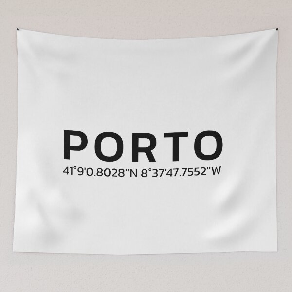 Item preview, Porto Coordinates designed and sold by BeratBozan.
