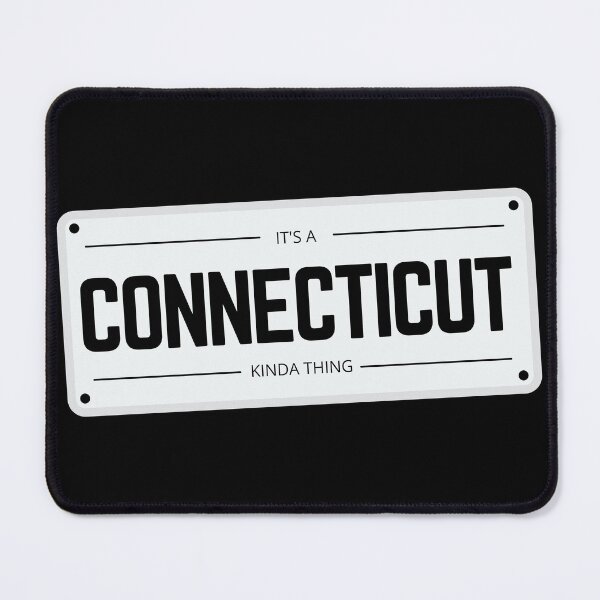 Item preview, Its a CONNECTICUT kinda thing number plate  designed and sold by 133DandC.